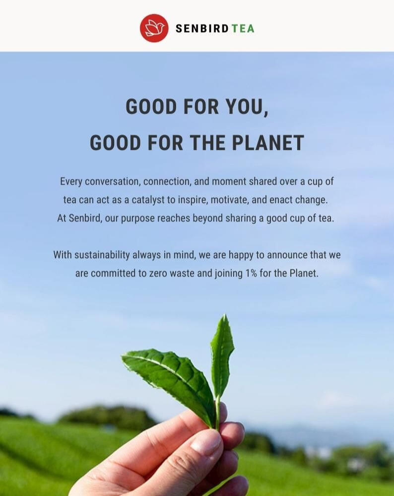 good for you, good for the planet